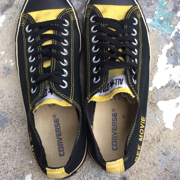 Converse Shoes Converse Bee Movie Black Sneakers Mens 95 Rare